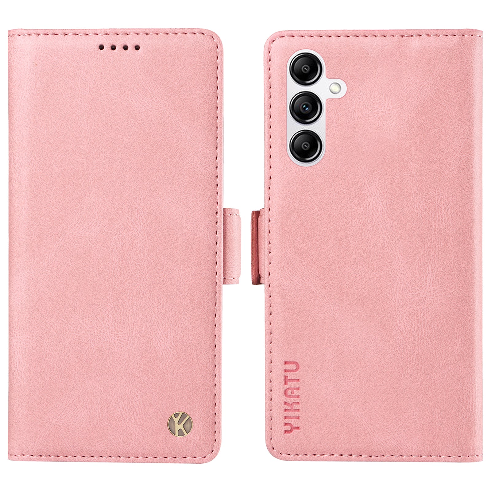 YIKATU YK-005 til Samsung Galaxy A14 5G mobiltelefoncover PU læder pungholder med skin-touch telefoncover YIKATU YK-005 til Samsung Galaxy A14 5G mobiltelefoncover PU læder pungholder med skin-touch telefoncover